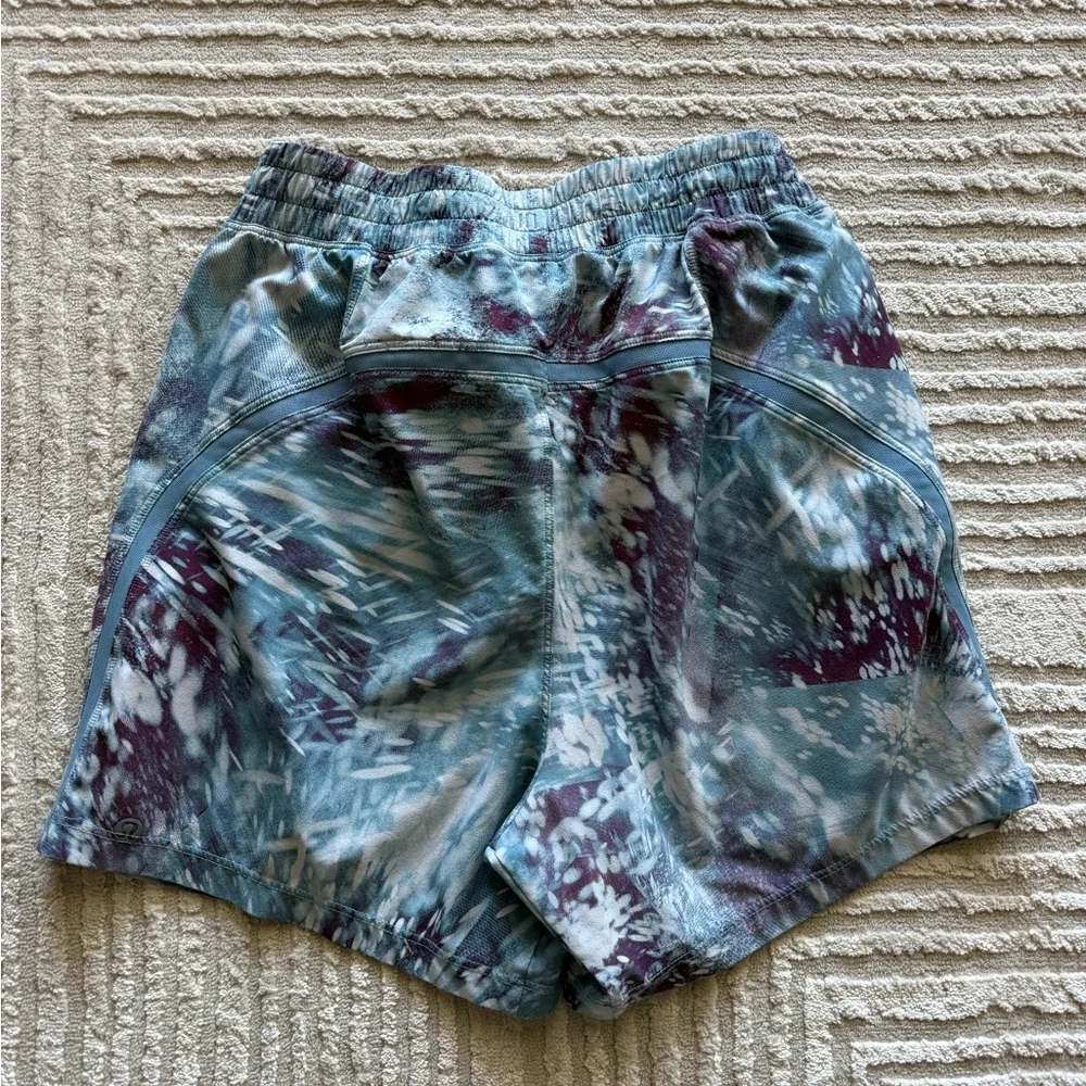 Lululemon Blue and Purple Men's license to train shorts extra small - Picture 3 of 5